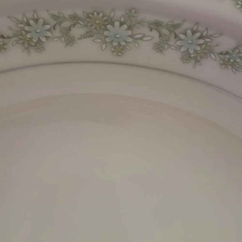 Noritake‎ Ivory Fine China Pattern Lexine 7007 Oval Serving Bowl Vintage Retro